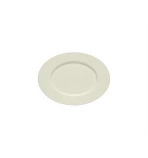 PURITY tallerken oval  m/fane L:240mm 